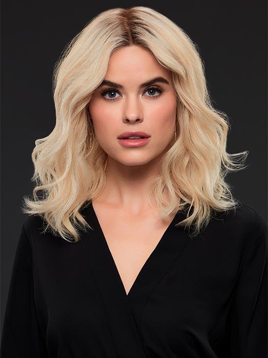 MARGOT by JON RENAU in FS24/102S12 LAGUNA BLONDE | Lt Gold Brown w/ Pale Natural Gold Blonde Blend, Shaded w/ Med Brown