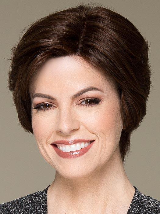 DIA by ELLEN WILLE in DARK CHOCOLATE MIX | Dark Brown base with Light Reddish Brown highlights