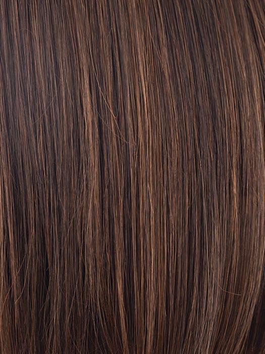 740 | Medium Brown blended with medium Auburn