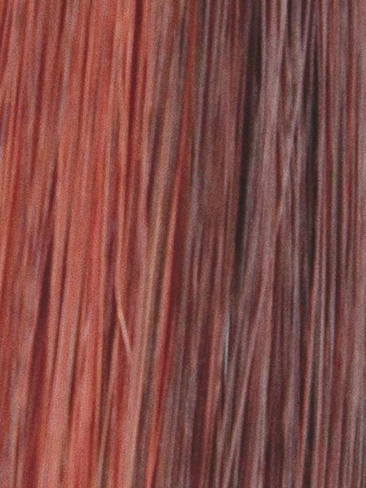 SHEER-PLUM | Dark Brown and Bright Auburn blend