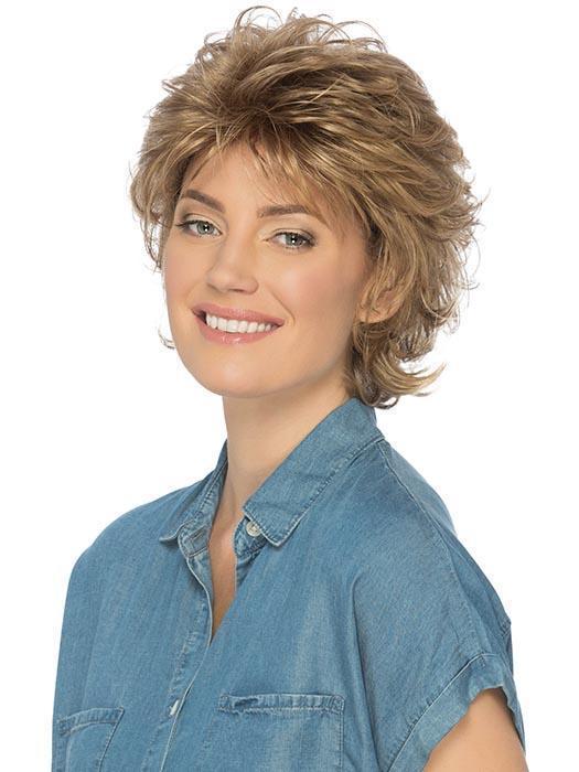 SHELBY by ESTETICA in R24/18BT | Golden Blonde Blended & Tipped w/Ash Blonde