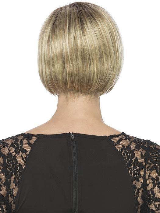 SANDRA by ESTETICA in RH1488RT8 | Dark Blonde w/Light Copper Blonde Highlights & Golden Brown Roots