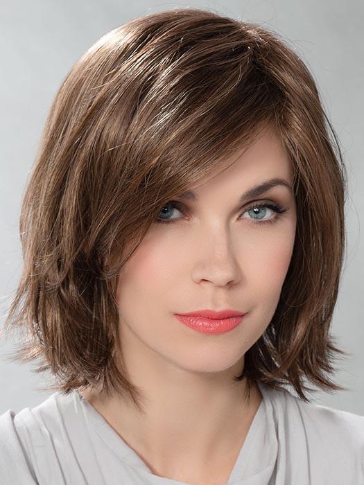 AREA by ELLEN WILLE in CHOCOLATE MIX | Medium to Dark Brown base with Light Reddish Brown highlights