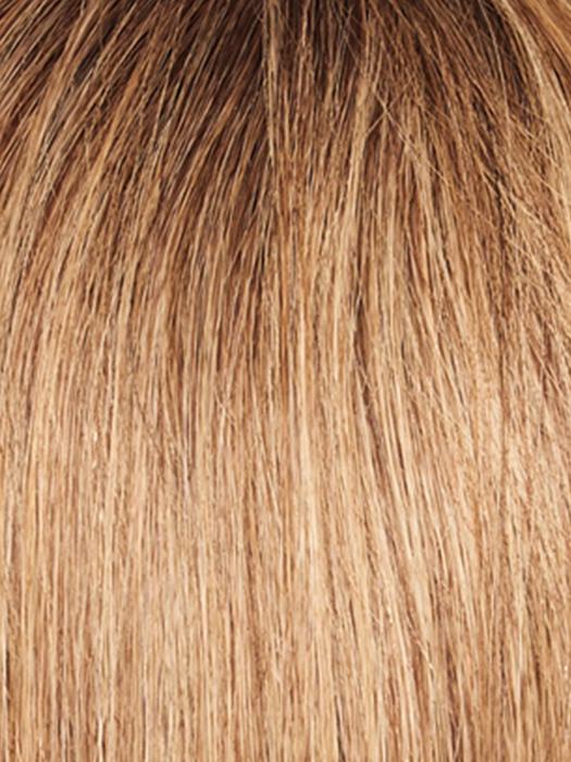 SS14/25 HONEY GINGER | Dark Blonde Evenly Blended with Medium Golden Blonde Highlights and Dark Roots