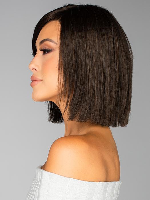 Ellis by Estetica in R4/6 | Dark Brown Blended With Chestnut Brown