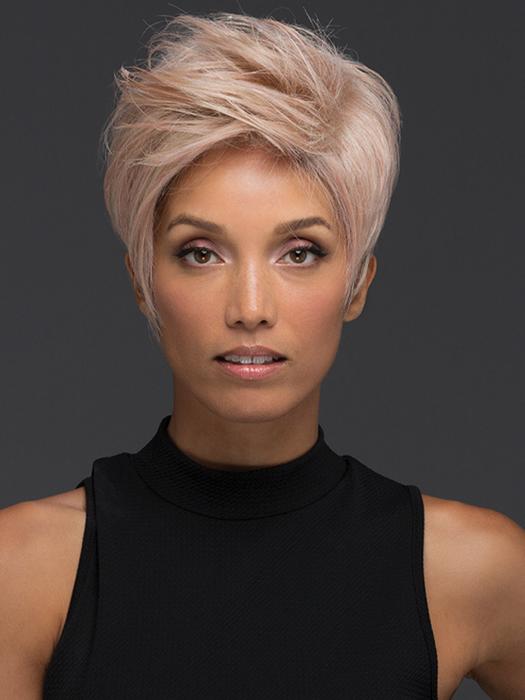 SMOKY-ROSE | Platinum Blonde and Soft Pink Blend