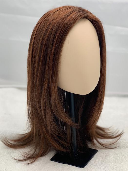 LEVEL by ELLEN WILLE in AUBURN MIX | Dark Auburn, Bright Copper Red, and Warm Medium Brown blend