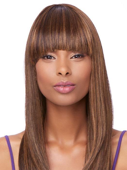 SLEEK & STRAIGHT by TressAllure in 4/6R | Dark Brown