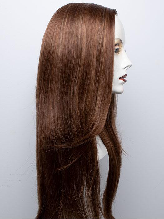 30A27S4 | Medium Natural Red and Medium Red-Gold Blonde Blend, Shaded with Dark Brown