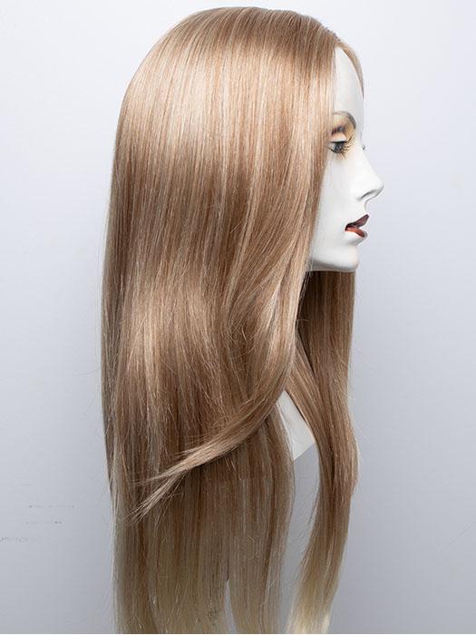 27T613F | Medium Red-Gold Blonde and Pale Nat Gold Blonde Blend with Pale Tips and Medium Red-Gold Blonde Nape