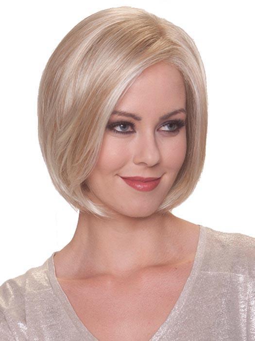 WOOLALA by BELLETRESS in CHAMPAGNE-WITH-APPLE-PIE | Pale Champagne Blonde with hints of Light Golden Brown, Dark Honey Blonde, with Light Brown Roots