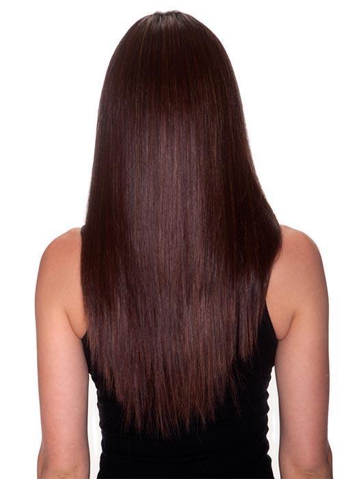 COLA WITH CHERRY | Medium Dark Brown/Medium and Dark Auburn Highlights and Dark Brown Roots