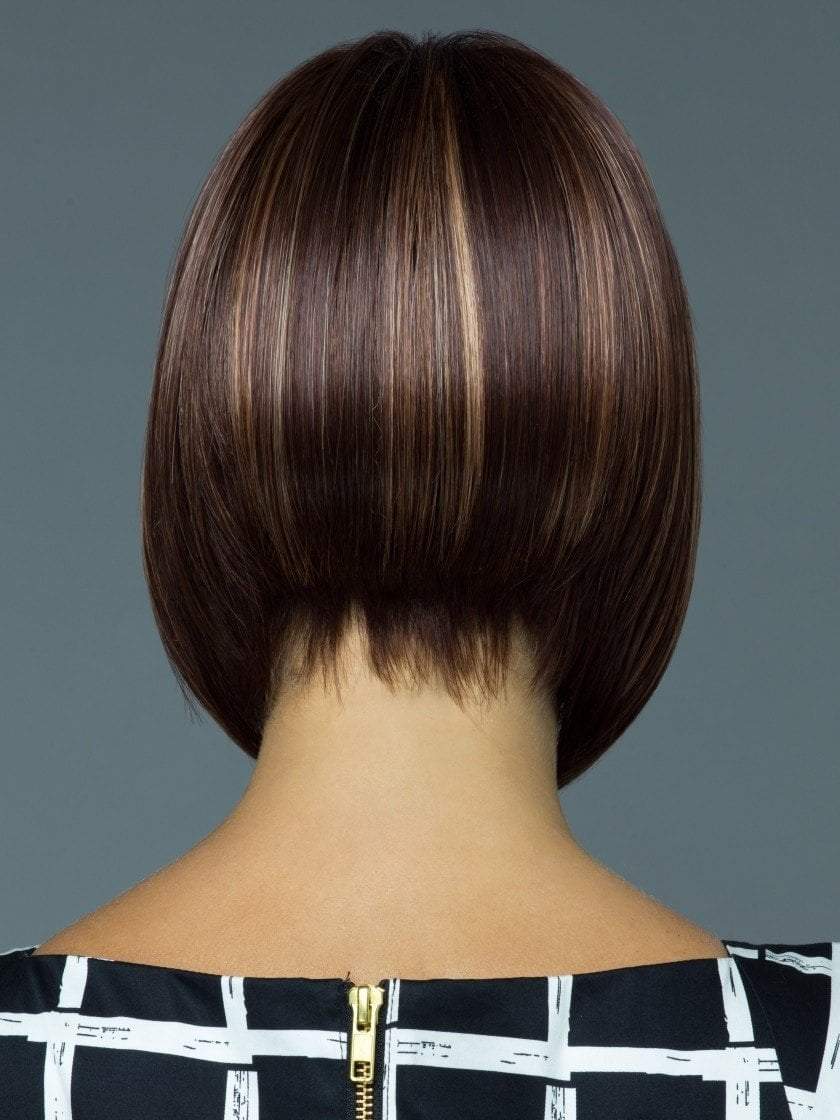 AUBURN SUGAR-R | Rooted Dark Auburn with Medium Auburn Base with Dark Strawberry Blonde Highlights