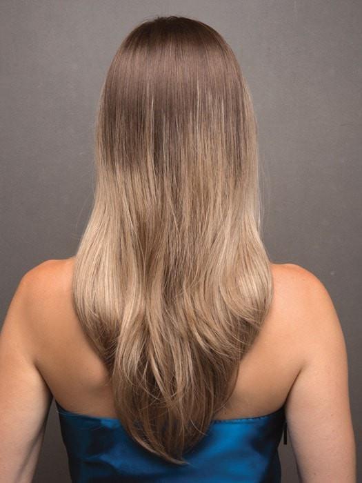 The ready-to-wear synthetic hair looks and feels like natural hair