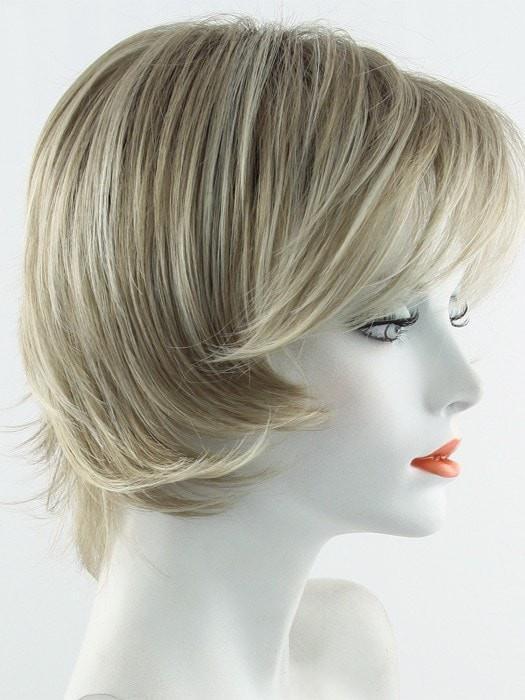 MOCHA H | Rooted Dark Brown with Medium Ash Blonde and Platinum Blonde Highlights