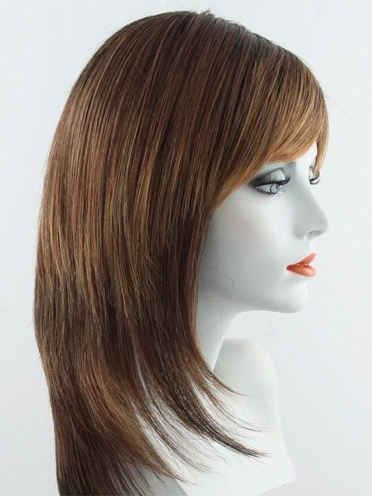 R3329S+ GLAZED AUBURN | Rich Dark Auburn with Pale Ginger Blonde Highlights