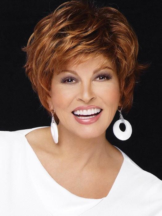 FREE SPIRIT by Raquel Welch in SS28 (discontinued, we recommend R28S) GLAZED FIRE | Fiery Red  with Bright Red Highlights on Top