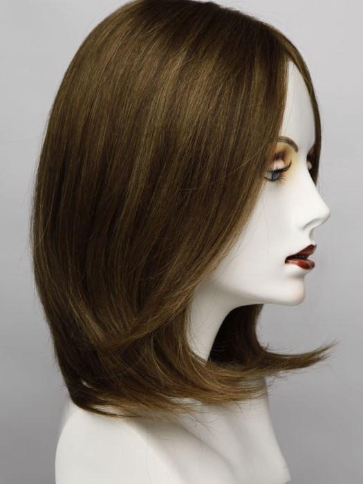 R10 CHESTNUT | Warm Medium Brown with Ginger Highlights on Top