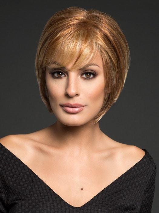 Have the bangs trimmed by your stylist for a more custom look