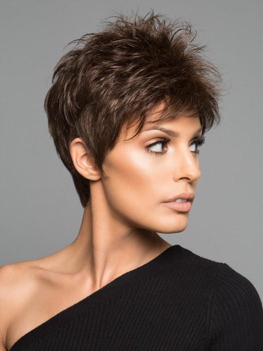 POWER by Raquel Welch in R10 CHESTNUT | Rich Medium Brown with subtle Golden Brown Highlights Throughout