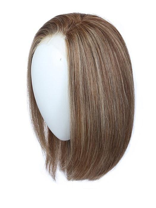 SS12/22 SHADED CAPPUCCINO | Light Golden Brown Evenly Blended with Cool Platinum Blonde Highlights and Dark Roots