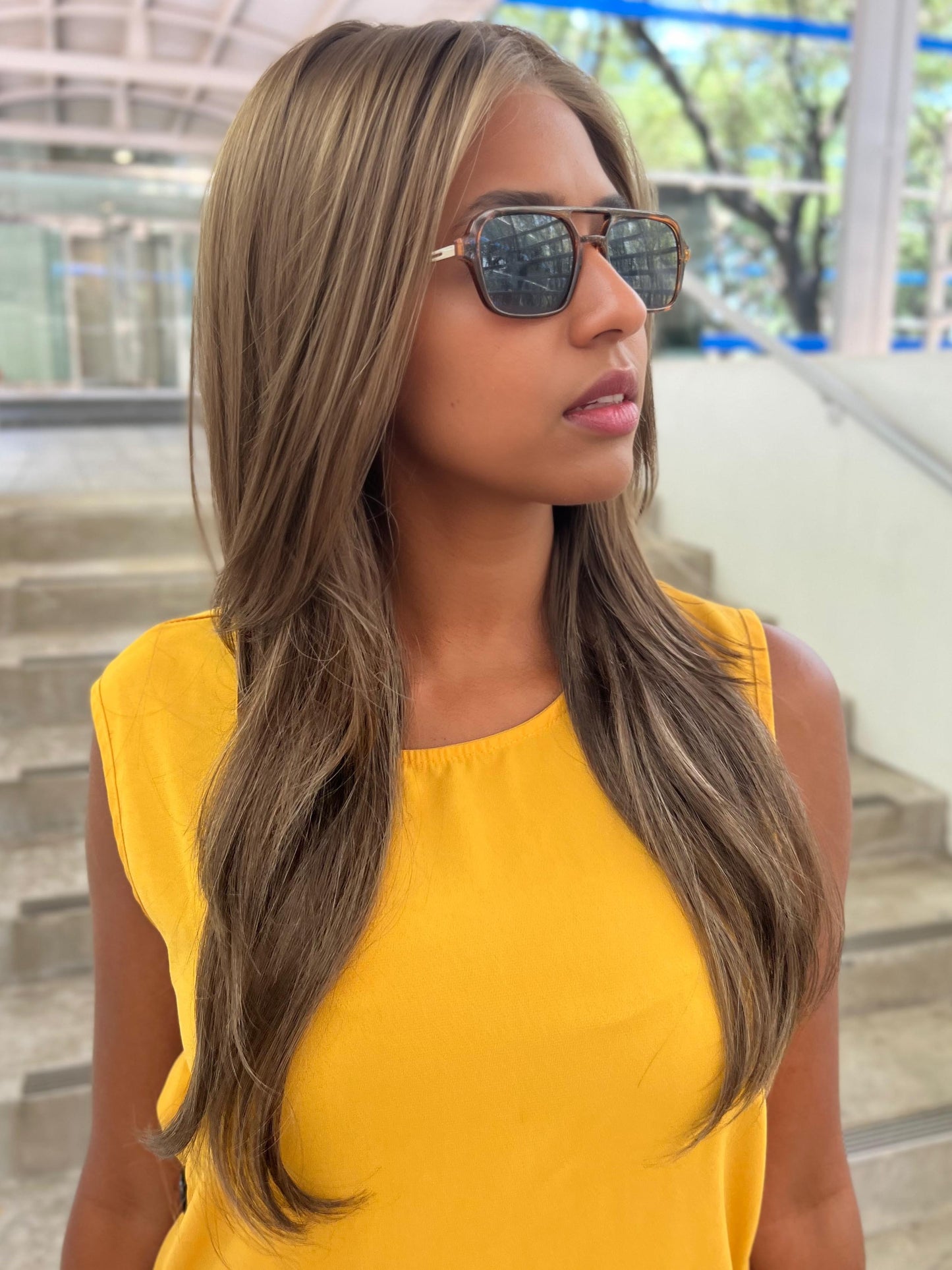 ZARA by Jon Renau in 8RH14 MOUSSE CAKE | Medium Brown with 33% Medium Natural Blonde Highlights